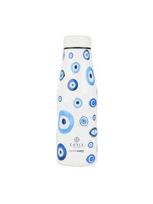 Estia Travel Flask Save the Aegean Μπουκάλι Θερμός Ανοξείδωτο BPA Free 500ml SPIRIT LUCK Estia Travel Flask Save the Aegean Μπουκάλι Θερμός Ανοξείδωτο BPA Free 500ml SPIRIT LUCK