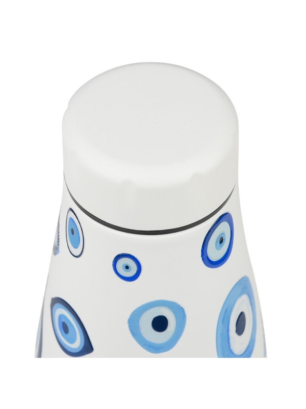 Estia Travel Flask Save the Aegean Μπουκάλι Θερμός Ανοξείδωτο BPA Free 500ml SPIRIT LUCK Estia Travel Flask Save the Aegean Μπουκάλι Θερμός Ανοξείδωτο BPA Free 500ml SPIRIT LUCK