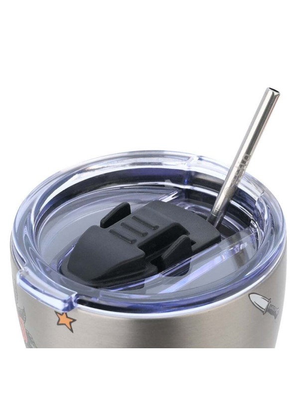 Estia Coffee Mug Save The Aegean Ανακυκλώσιμο Ποτήρι Θερμός Ανοξείδωτο BPA Free 350ml old School με Καλαμάκι Estia Coffee Mug Save The Aegean Ανακυκλώσιμο Ποτήρι Θερμός Ανοξείδωτο BPA Free 350ml old School με Καλαμάκι