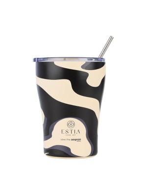 Estia Coffee Mug Save The Aegean Ανακυκλώσιμο Ποτήρι Θερμός Ανοξείδωτο BPA Free 350ml Bold Drift με Καλαμάκι Estia Coffee Mug Save The Aegean Ανακυκλώσιμο Ποτήρι Θερμός Ανοξείδωτο BPA Free 350ml Bold Drift με Καλαμάκι