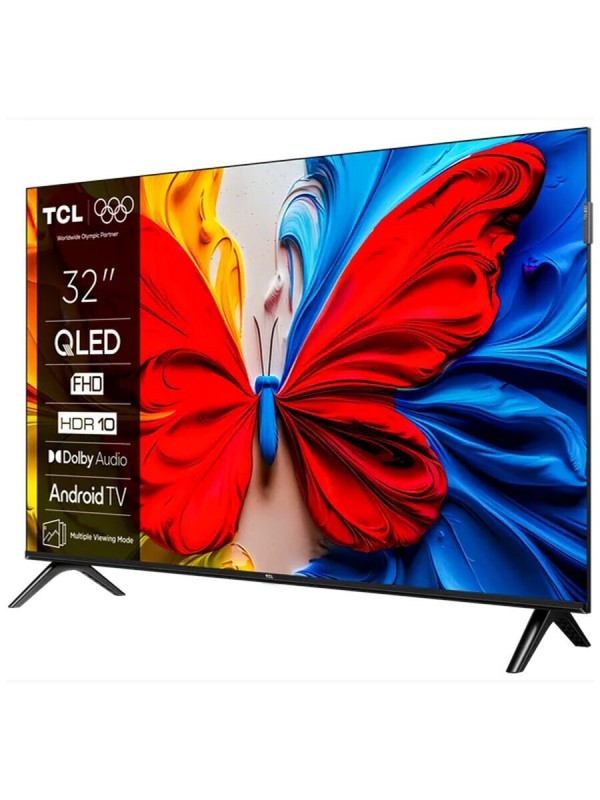 TCL Smart Τηλεόραση 32" Full HD QLED S5K HDR (2025) 32S5K