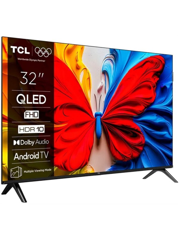 TCL Smart Τηλεόραση 32" Full HD QLED S5K HDR (2025) 32S5K