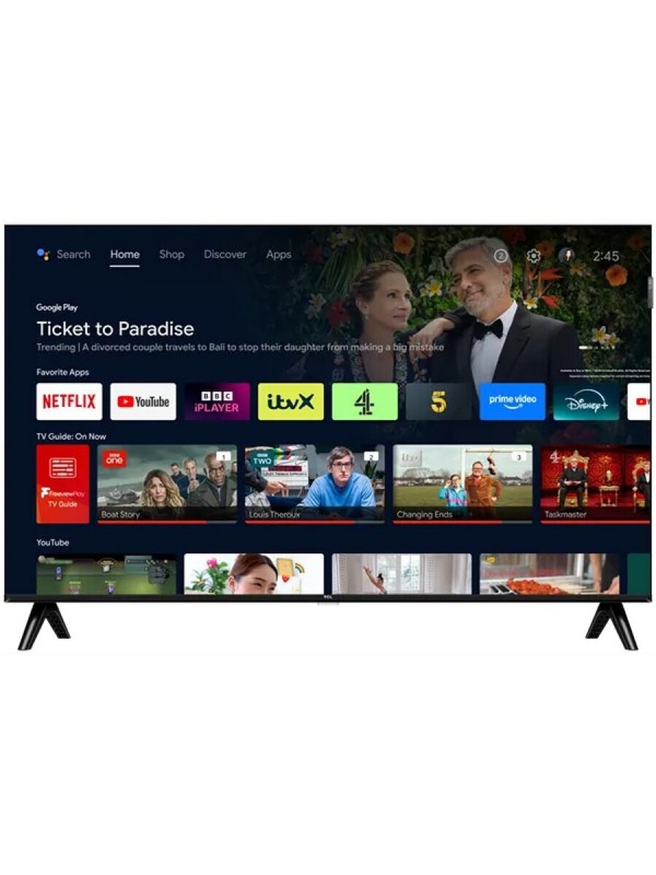 TCL Smart Τηλεόραση 32" Full HD QLED S5K HDR (2025) 32S5K
