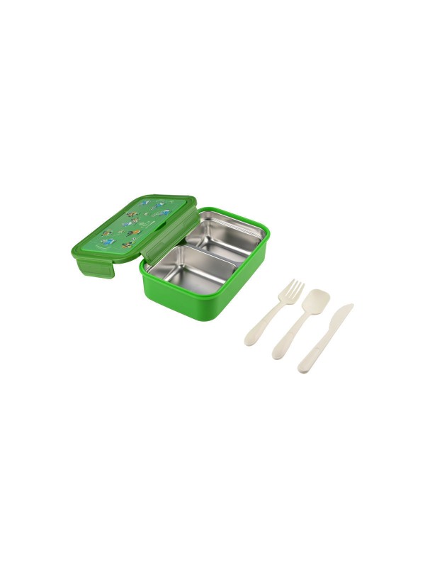 Estia Save The Aegean Ανοξείδωτο Παιδικό Σετ Φαγητού 0.9lt Jungle Kick 01-33705 Estia Save The Aegean Ανοξείδωτο Παιδικό Σετ Φαγητού 0.9lt Jungle Kick 01-33705