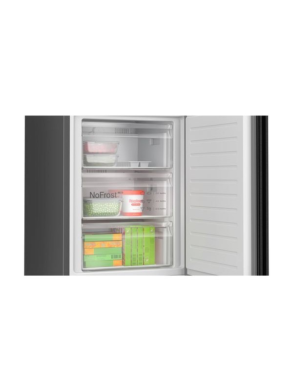 Bosch Ψυγειοκαταψύκτης 363lt Total NoFrost Υ203xΠ60xΒ66εκ. Μαύρος KGN392XCF Bosch Ψυγειοκαταψύκτης 363lt Total NoFrost Υ203xΠ60xΒ66εκ. Μαύρος KGN392XCF