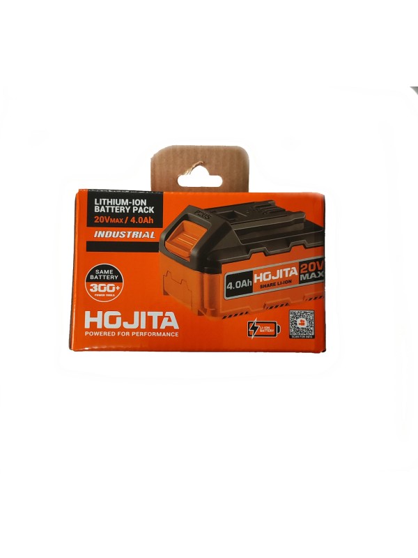 Hojita Μπαταρία Εργαλείου Λιθίου 20V με Χωρητικότητα 4Ah HJLBP 540 601001.004 Hojita Μπαταρία Εργαλείου Λιθίου 20V με Χωρητικότητα 4Ah HJLBP 540 601001.004