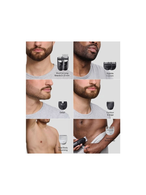 Braun All-in-one Series 5 Σετ Επαναφορτιζόμενης Κουρευτικής Μηχανής Μαύρο AIO5540 Braun All-in-one Series 5 Σετ Επαναφορτιζόμενης Κουρευτικής Μηχανής Μαύρο AIO5540