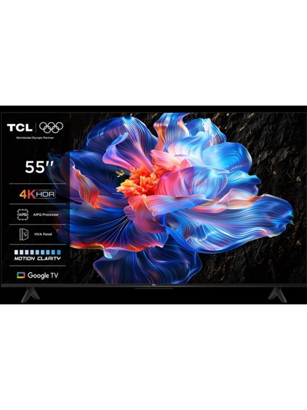 TCL Smart Τηλεόραση 55" 4K UHD LED P6K HDR (2025) 55P6K TCL Smart Τηλεόραση 55" 4K UHD LED P6K HDR (2025) 55P6K