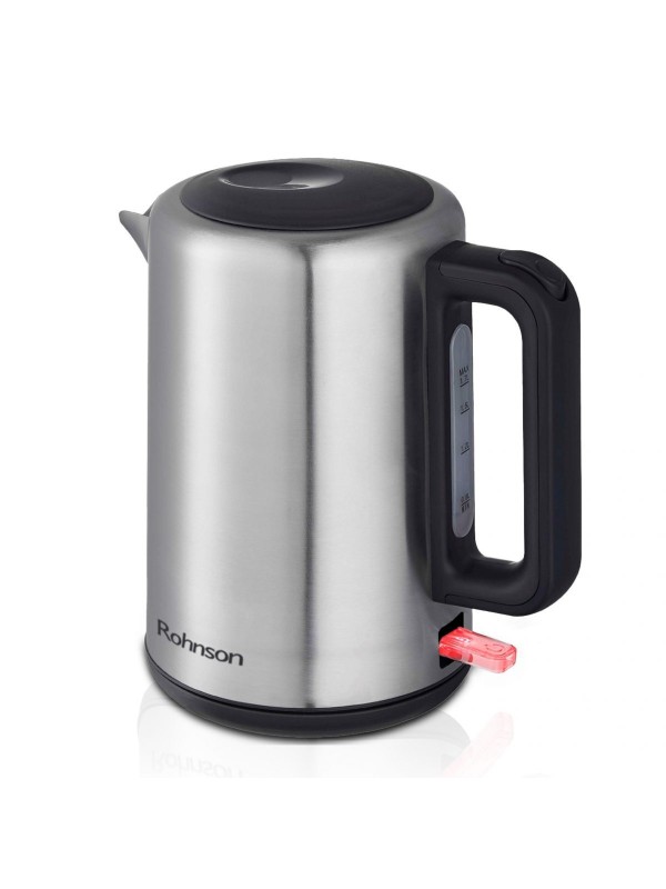 Rohnson R-7032 Βραστήρας 1.7lt 2200W Ασημί