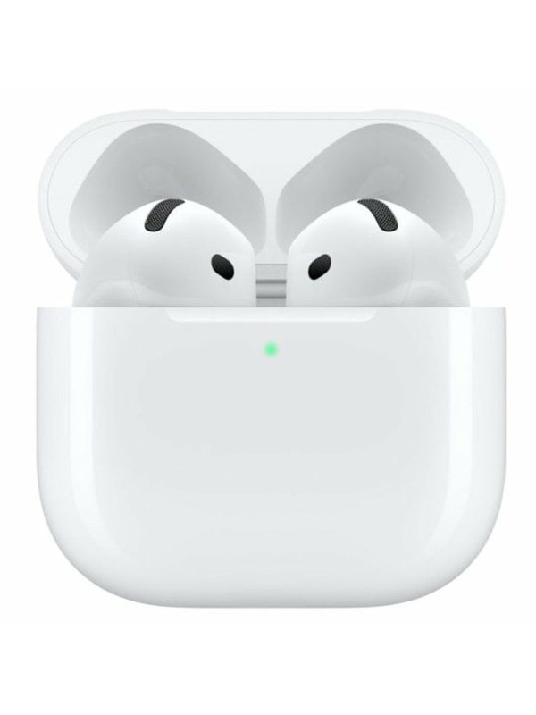 Apple AirPods 4 Earbud Bluetooth Handsfree Ακουστικά με Αντοχή στον Ιδρώτα και Θήκη Φόρτισης Λευκά Apple AirPods 4 Earbud Bluetooth Handsfree Ακουστικά με Αντοχή στον Ιδρώτα και Θήκη Φόρτισης Λευκά