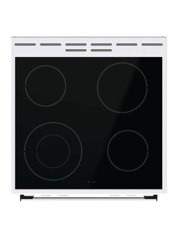 Gorenje Κουζίνα GEC6A41WC 71lt με Κεραμικές Εστίες Π60εκ. Λευκή Gorenje Κουζίνα GEC6A41WC 71lt με Κεραμικές Εστίες Π60εκ. Λευκή