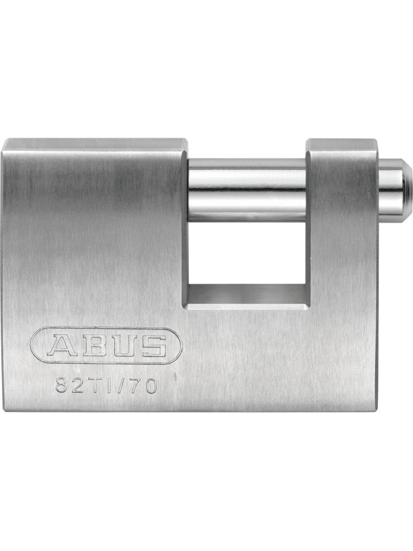 Abus Titalium 82ΤΙ/70Β Αλουμινένιο Λουκέτο Τάκου με Κλειδί 70mm Ασημί Abus Titalium 82ΤΙ/70Β Αλουμινένιο Λουκέτο Τάκου με Κλειδί 70mm Ασημί