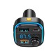 XO FM Transmitter Αυτοκινήτου BCC08 με Bluetooth / Type-C / USB