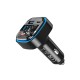 XO FM Transmitter Αυτοκινήτου BCC08 με Bluetooth / Type-C / USB
