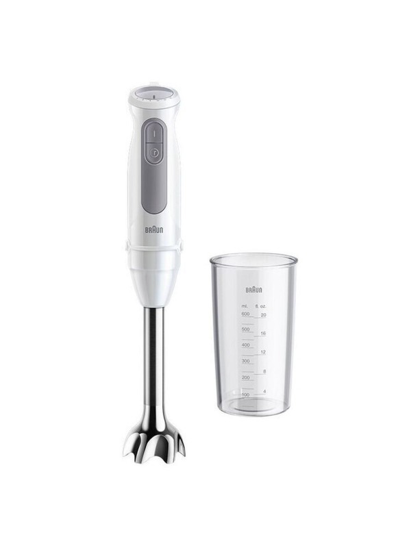 Braun MultiQuick 5 MQ50001MWH Ραβδομπλέντερ με Ανοξείδωτη Ράβδο 1000W Λευκό Braun MultiQuick 5 MQ50001MWH Ραβδομπλέντερ με Ανοξείδωτη Ράβδο 1000W Λευκό