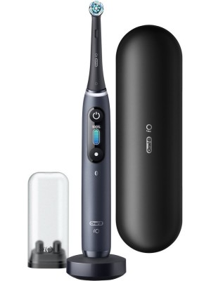 Oral-B iO Series 8 Ηλεκτρική Οδοντόβουρτσα με Χρονομετρητή, Αισθητήρα Πίεσης και Θήκη Ταξιδίου Μαύρη Oral-B iO Series 8 Ηλεκτρική Οδοντόβουρτσα με Χρονομετρητή, Αισθητήρα Πίεσης και Θήκη Ταξιδίου Μαύρη