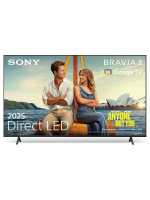 Sony Smart Τηλεόραση 50" 4K UHD LED BRAVIA 3 HDR (2025) K-50S3 Sony Smart Τηλεόραση 50" 4K UHD LED BRAVIA 3 HDR (2025) K-50S3