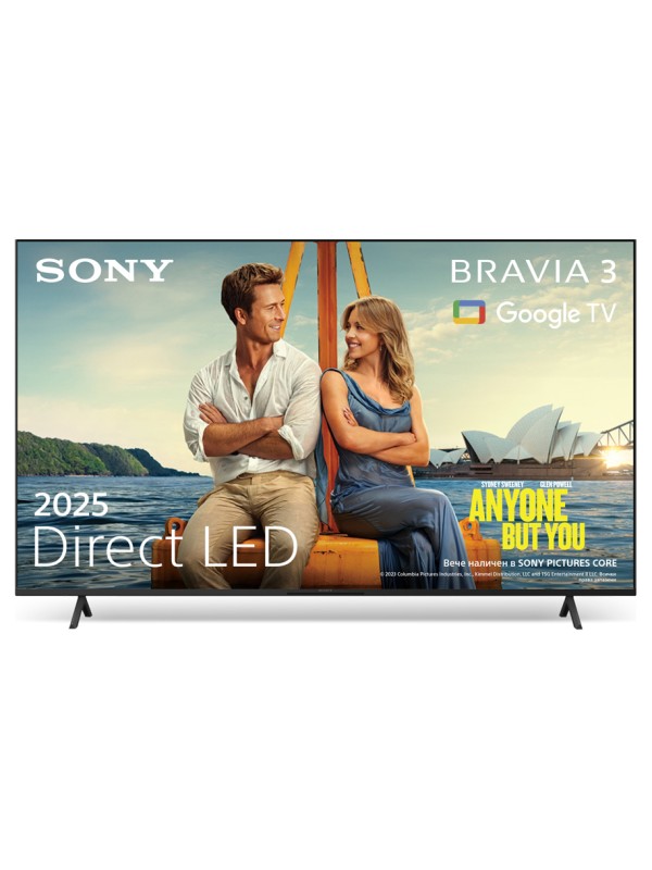 Sony Smart Τηλεόραση 55" 4K UHD LED BRAVIA 3 HDR (2025) K-55S3
