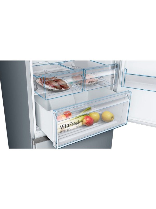 Bosch Ψυγειοκαταψύκτης 438lt Total NoFrost Υ203xΠ70xΒ67εκ. Γκρι KGN493IDA Bosch Ψυγειοκαταψύκτης 438lt Total NoFrost Υ203xΠ70xΒ67εκ. Γκρι KGN493IDA