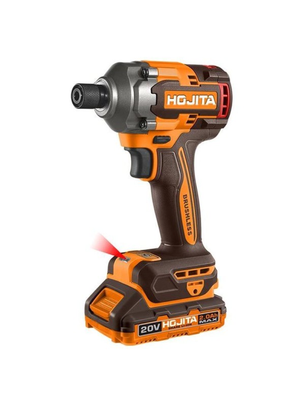 Hojita HJCD2M28 Παλμικό Κατσαβίδι Μπαταρίας Brushless 20V 2x2Ah