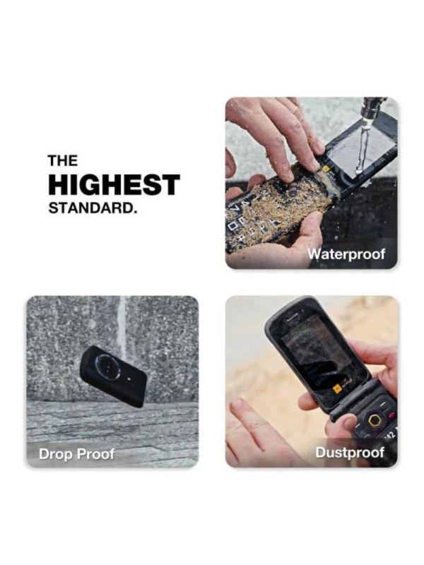 AGM M8 Flip Dual SIM Ανθεκτικό Κινητό με Μεγάλα Κουμπιά Μαύρο AGM M8 Flip Dual SIM Ανθεκτικό Κινητό με Μεγάλα Κουμπιά Μαύρο