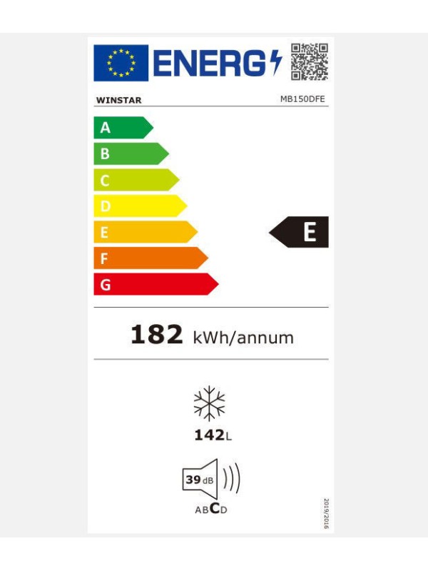 Winstar MB 150 DFE Καταψύκτης Μπαούλο 142lt Winstar MB 150 DFE Καταψύκτης Μπαούλο 142lt