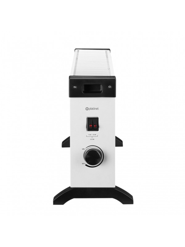 Platinet Θερμοπομπός Δαπέδου PEH 01 2000W 54x30cm Λευκός