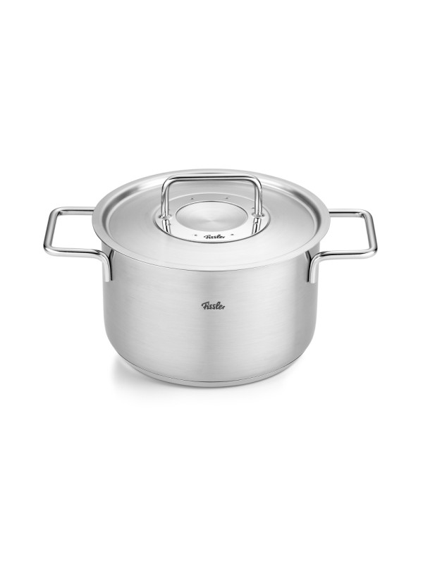 Fissler Pure Βαθιά Ανοξείδωτη Κατσαρόλα 3.6lt / 20cm 8611420000