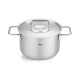 Fissler Pure Βαθιά Ανοξείδωτη Κατσαρόλα 3.6lt / 20cm 8611420000