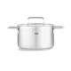 Fissler Pure Βαθιά Ανοξείδωτη Κατσαρόλα 3.6lt / 20cm 8611420000