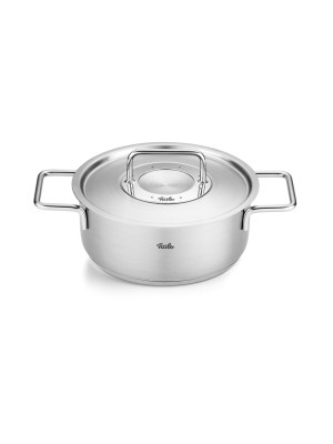 Fissler Pure Βαθιά Ανοξείδωτη Κατσαρόλα 3.9lt / 24cm 8612424000 Fissler Pure Βαθιά Ανοξείδωτη Κατσαρόλα 3.9lt / 24cm 8612424000