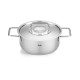 Fissler Pure Βαθιά Ανοξείδωτη Κατσαρόλα 3.9lt / 24cm 8612424000 Fissler Pure Βαθιά Ανοξείδωτη Κατσαρόλα 3.9lt / 24cm 8612424000