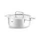 Fissler Pure Βαθιά Ανοξείδωτη Κατσαρόλα 3.9lt / 24cm 8612424000 Fissler Pure Βαθιά Ανοξείδωτη Κατσαρόλα 3.9lt / 24cm 8612424000