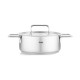 Fissler Pure Βαθιά Ανοξείδωτη Κατσαρόλα 3.9lt / 24cm 8612424000 Fissler Pure Βαθιά Ανοξείδωτη Κατσαρόλα 3.9lt / 24cm 8612424000