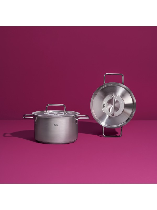 Fissler Pure Βαθιά Ανοξείδωτη Κατσαρόλα 3.9lt / 24cm 8612424000 Fissler Pure Βαθιά Ανοξείδωτη Κατσαρόλα 3.9lt / 24cm 8612424000