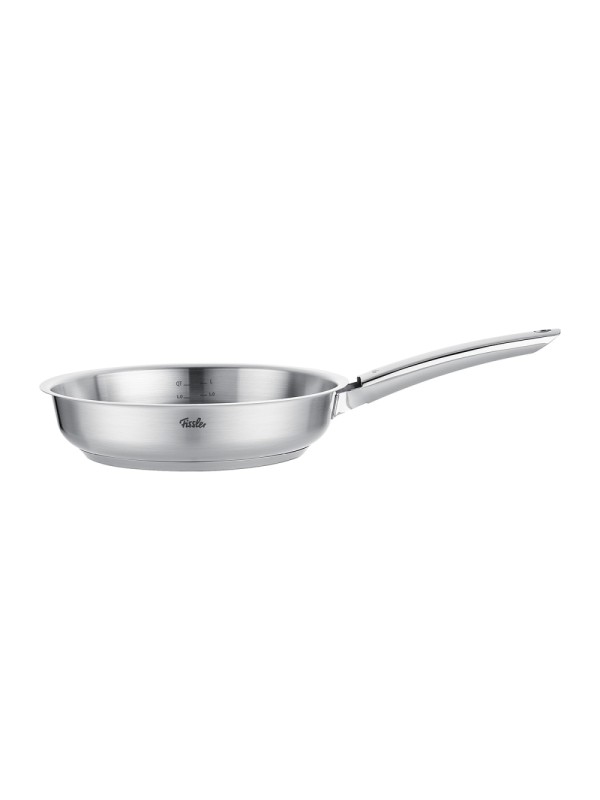 Fissler Pure Τηγάνι από Ανοξείδωτο Ατσάλι με Κεραμική Επίστρωση 24cm