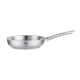 Fissler Pure Τηγάνι από Ανοξείδωτο Ατσάλι με Κεραμική Επίστρωση 24cm