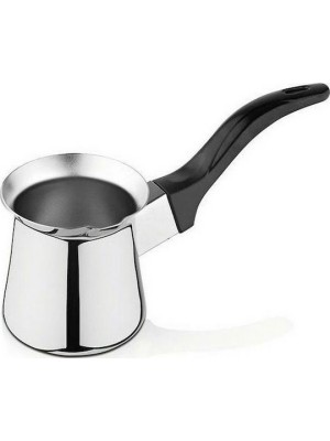 Pyramis Μπρίκι από Ανοξείδωτο Ατσάλι Standard No2 σε Ασημί Χρώμα Αντικολλητικό 150ml Pyramis Μπρίκι από Ανοξείδωτο Ατσάλι Standard No2 σε Ασημί Χρώμα Αντικολλητικό 150ml