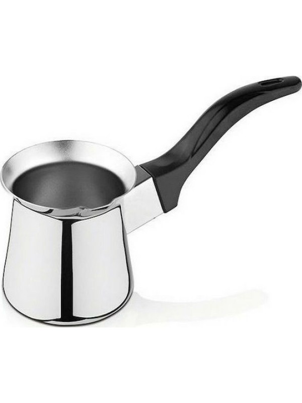 Pyramis Μπρίκι από Ανοξείδωτο Ατσάλι Standard No2 σε Ασημί Χρώμα Αντικολλητικό 150ml Pyramis Μπρίκι από Ανοξείδωτο Ατσάλι Standard No2 σε Ασημί Χρώμα Αντικολλητικό 150ml