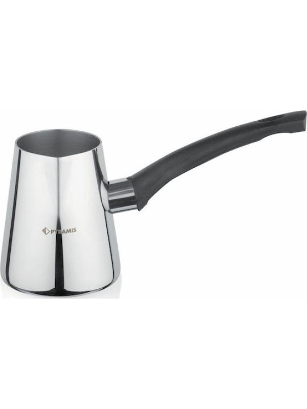 Pyramis Superior No2 Μπρίκι από Ανοξείδωτο Ατσάλι σε Ασημί Χρώμα 150ml