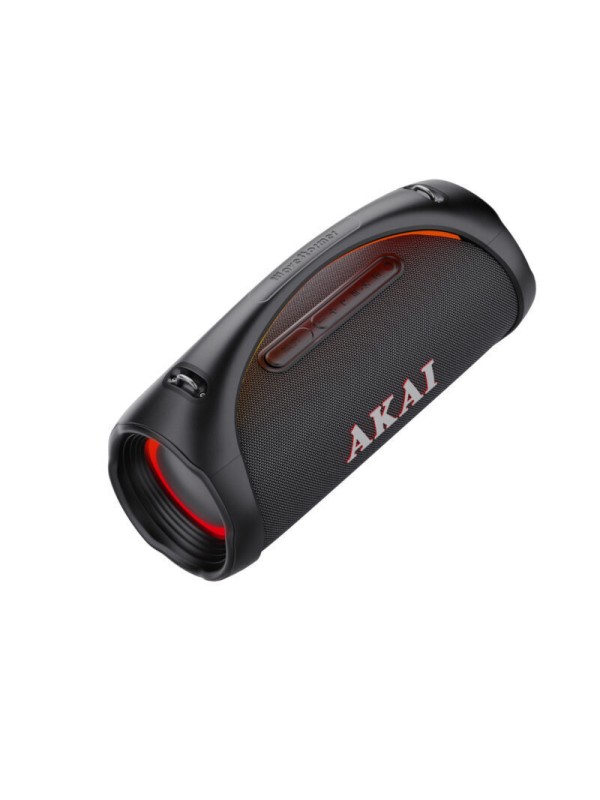 Akai Wavestormer Ηχείο Bluetooth 110W με Διάρκεια Μπαταρίας έως 6 ώρες Μαύρο