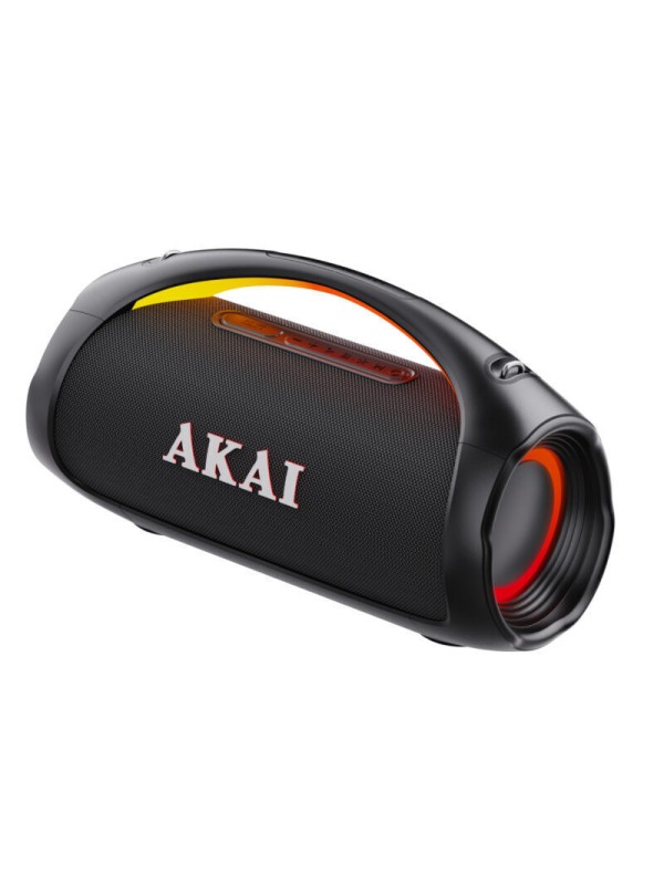 Akai Wavestormer Ηχείο Bluetooth 110W με Διάρκεια Μπαταρίας έως 6 ώρες Μαύρο