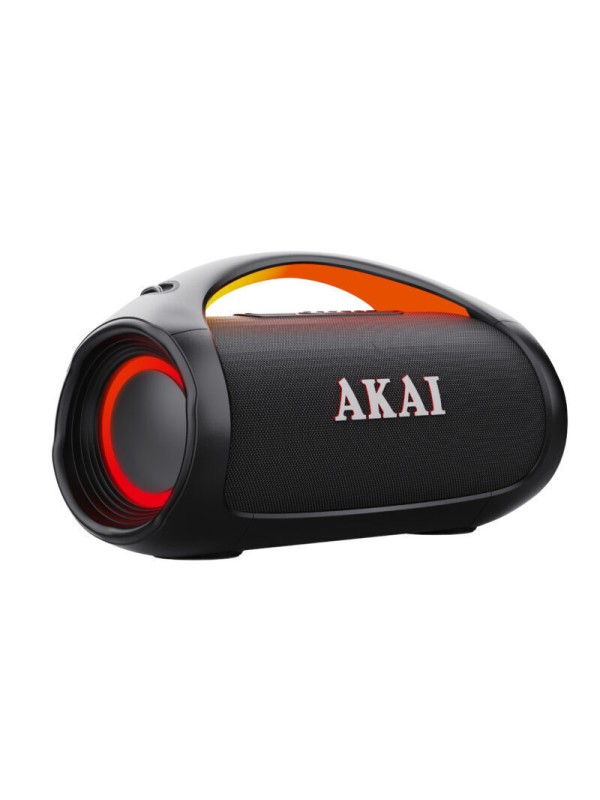 Akai Wavestormer Ηχείο Bluetooth 110W με Διάρκεια Μπαταρίας έως 6 ώρες Μαύρο