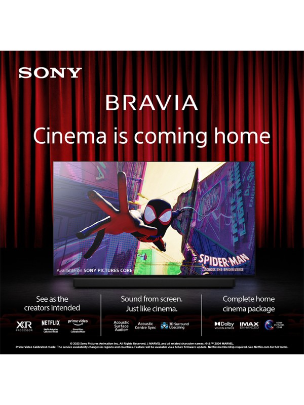 Sony Smart Τηλεόραση 65" 4K UHD OLED Bravia 8 HDR (2025) K65XR8APB Sony Smart Τηλεόραση 65" 4K UHD OLED Bravia 8 HDR (2025) K65XR8APB