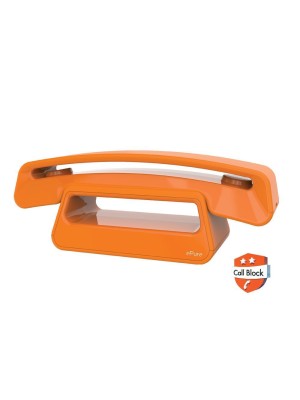 Alcatel ePure Iconic Ασύρματο Τηλέφωνο με Ελληνικό Μενού Πορτοκαλί Alcatel ePure Iconic Ασύρματο Τηλέφωνο με Ελληνικό Μενού Πορτοκαλί