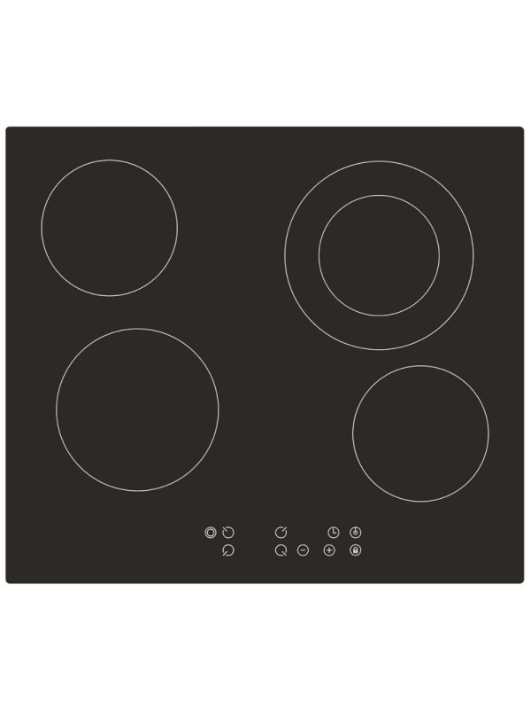 Princess PS 605 Κεραμική Εστία Αυτόνομη με Λειτουργία Κλειδώματος 52x52εκ.