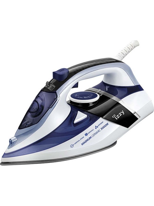 Izzy 2091 Magnum Ceramic 3000 Σίδερο Ατμού(223358) Izzy 2091 Magnum Ceramic 3000 Σίδερο Ατμού(223358)