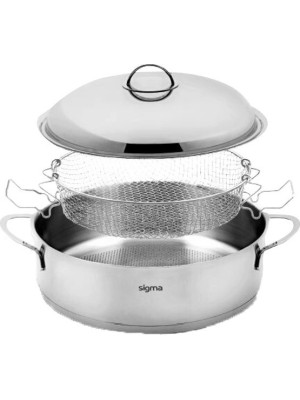 Τηγάνι με καπάκι και δίχτυ 28cm 12028 Τηγάνι με καπάκι και δίχτυ 28cm 12028